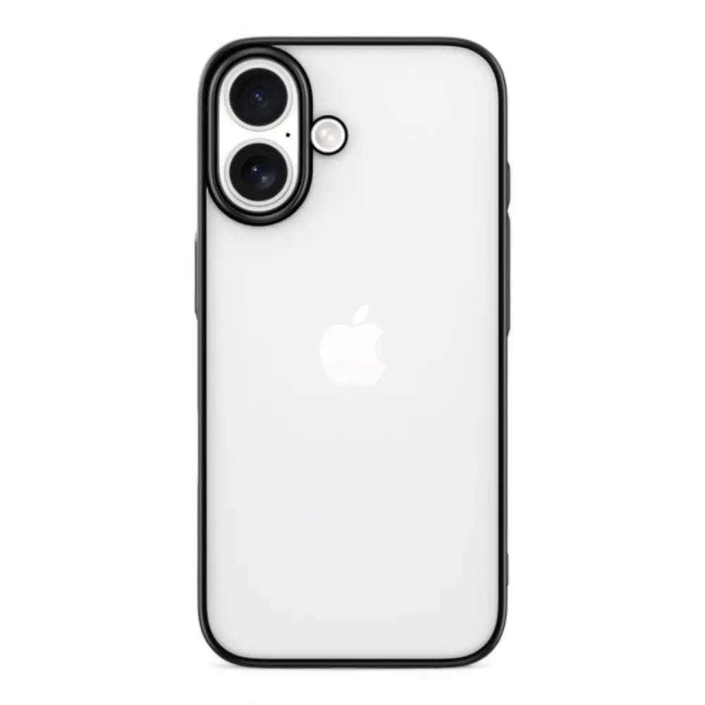 Estuche devia skin iphone 16 glimmer series case(pc) color negro  Shop name