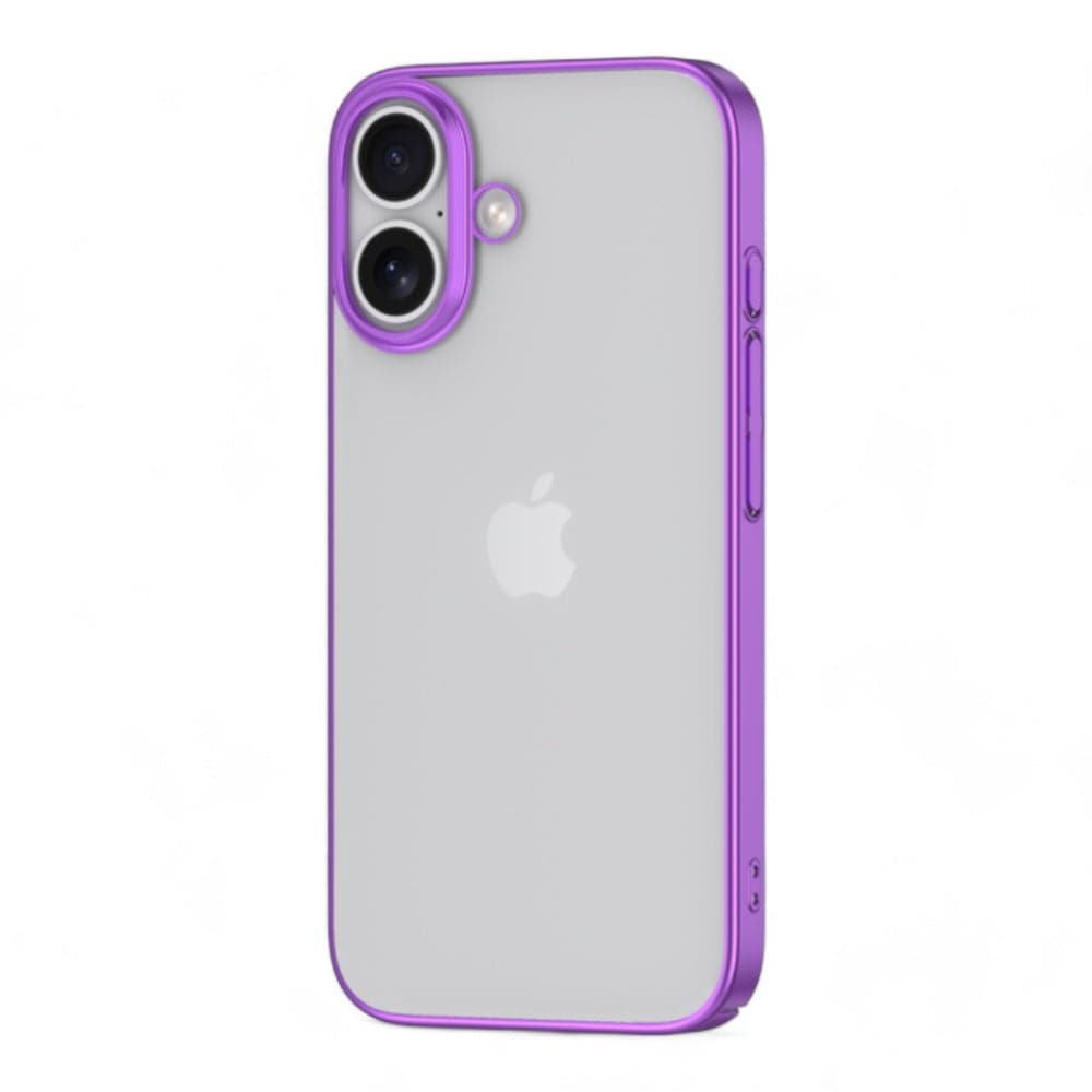 Estuche devia skin iphone 16 glimmer series case(pc) color fucsia - MUNDO ACCESORIOS (B2C)