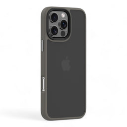 Devia skin iphone 16 pine series shockproof case dark grey color