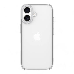 Estuche devia skin iphone 16 plus glimmer series case(pc) color gris - MUNDO ACCESORIOS (B2C)