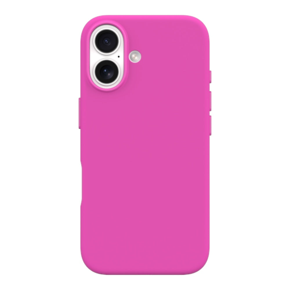 Devia Skin iPhone 16 Plus Nature Series Silicone Magnetic Case Soft Pink