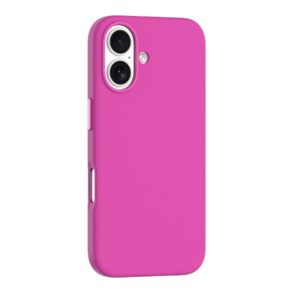 Devia Skin iPhone 16 Plus Nature Series Silicone Magnetic Case Soft Pink