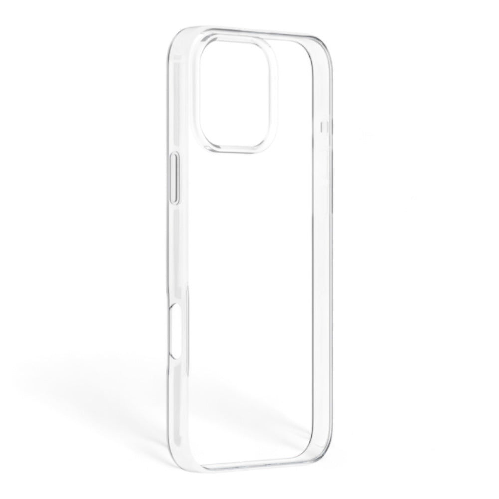 Devia skin iphone 16 pro max naked case(tpu) transparent color