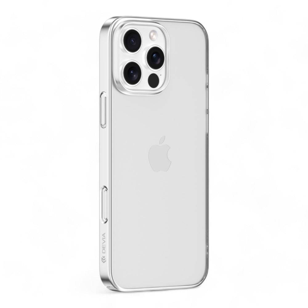 Estuche devia skin iphone 16 pro max glimmer series case(pc) color gris - MUNDO ACCESORIOS (B2C)