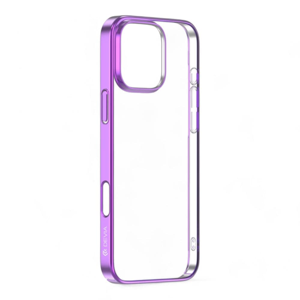 Estuche devia skin iphone 16 pro max glimmer series case(pc) color rosado - MUNDO ACCESORIOS (B2C)