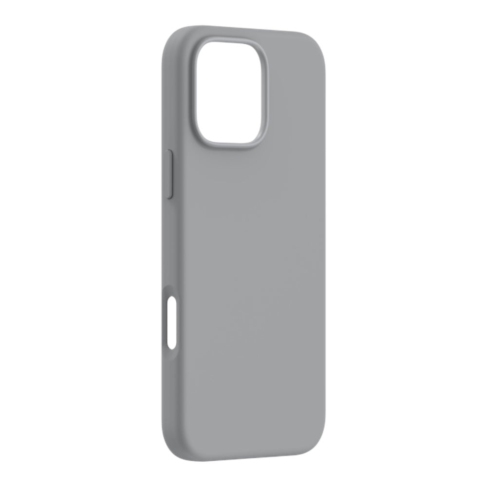 Estuche devia skin iphone 16 pro max nature series silicone magnetic case color gris oscuro - MUNDO ACCESORIOS