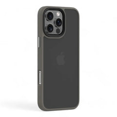 Estuche devia skin iphone 16 pro max pino series shockproof case color gris oscuro  Shop name