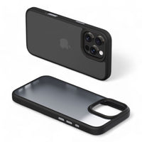 Devia skin iphone 16 pro pine series shockproof case black color