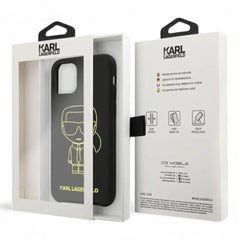 Estuche Karl Lagerfeld Silicone Yellow Outline Black Iphone 11 Color Negro  Shop name