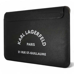 Estuche Karl Lagerfeld Comp Sleeve Saffiano Rsg 14" Black Computadora 14 Inch Color Negro  Shop name