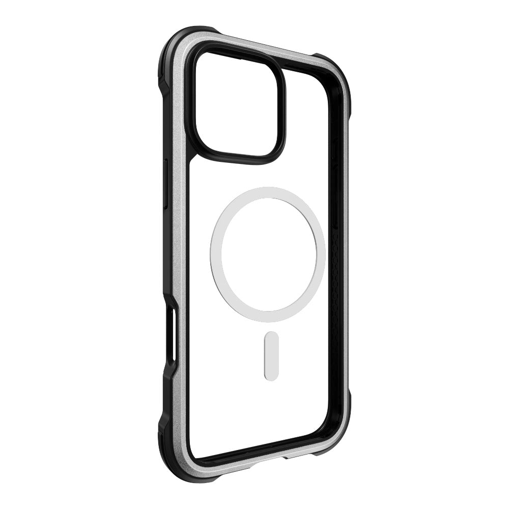 Estuche mageasy skin iphone 16 pro odyssey m rugged utility protective case for 2024 iphone 3 lenses color gris