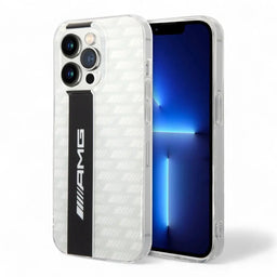 Estuche Amg Amg Hc Transp Double Layer Carbon Pattern Ii Iphone 14 Pro Max Color Blanco Product vendor