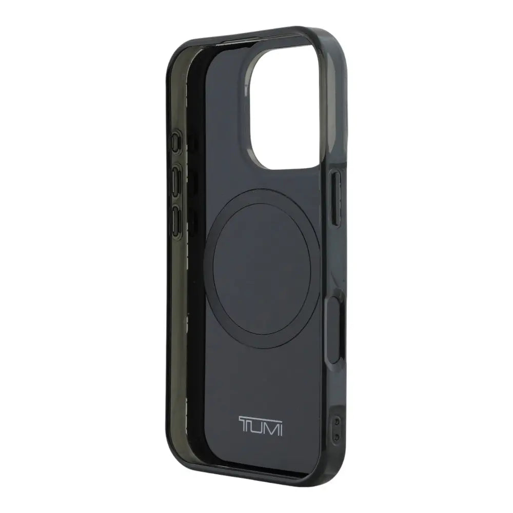 Estuche tumi skin iphone 16 pro tumi hc double layer pc/tpu magsafe camo print color gris  Shop name