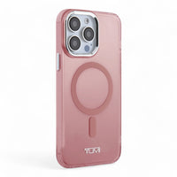 Estuche Tumi Hc Magsafe Transparent Pink  Iphone 15 Pro Max Color Rosado