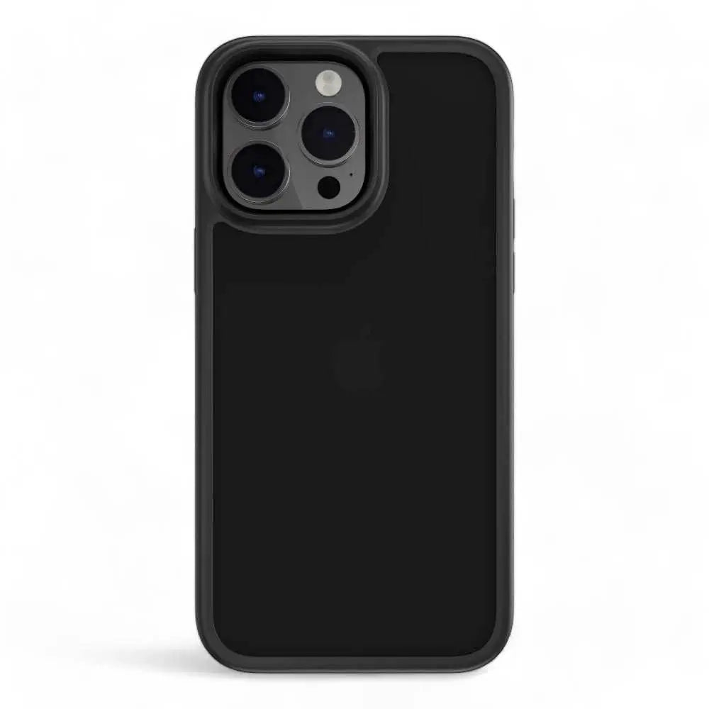 Estuche Switcheasy Aero para iPhone 14 Pro Max, funda ultraligera y a prueba de golpes, color negro Misty Black.