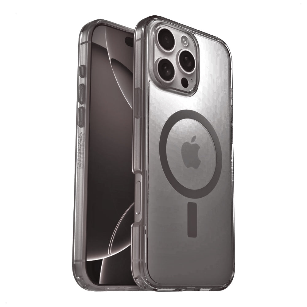 Otterbox symmetry con magsafe iphone 16 pro max color gris