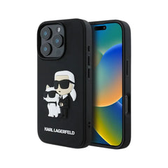 Karl Lagerfeld hc 3d rubber kc nft black iphone 16 pro  Shop name