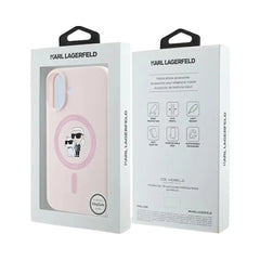 Karl Lagerfeld  hc magsafe silicone kc heads ring pink  iphone 16  Shop name