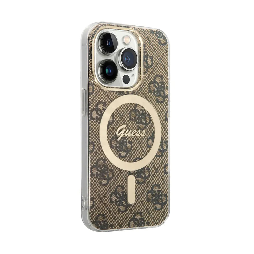 Guess hc magsafe iml 4g brown  iphone 16 pro  Shop name