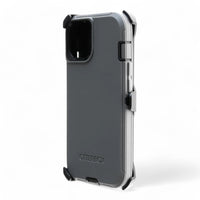 Estuche otterbox defender iphone 15 color gris