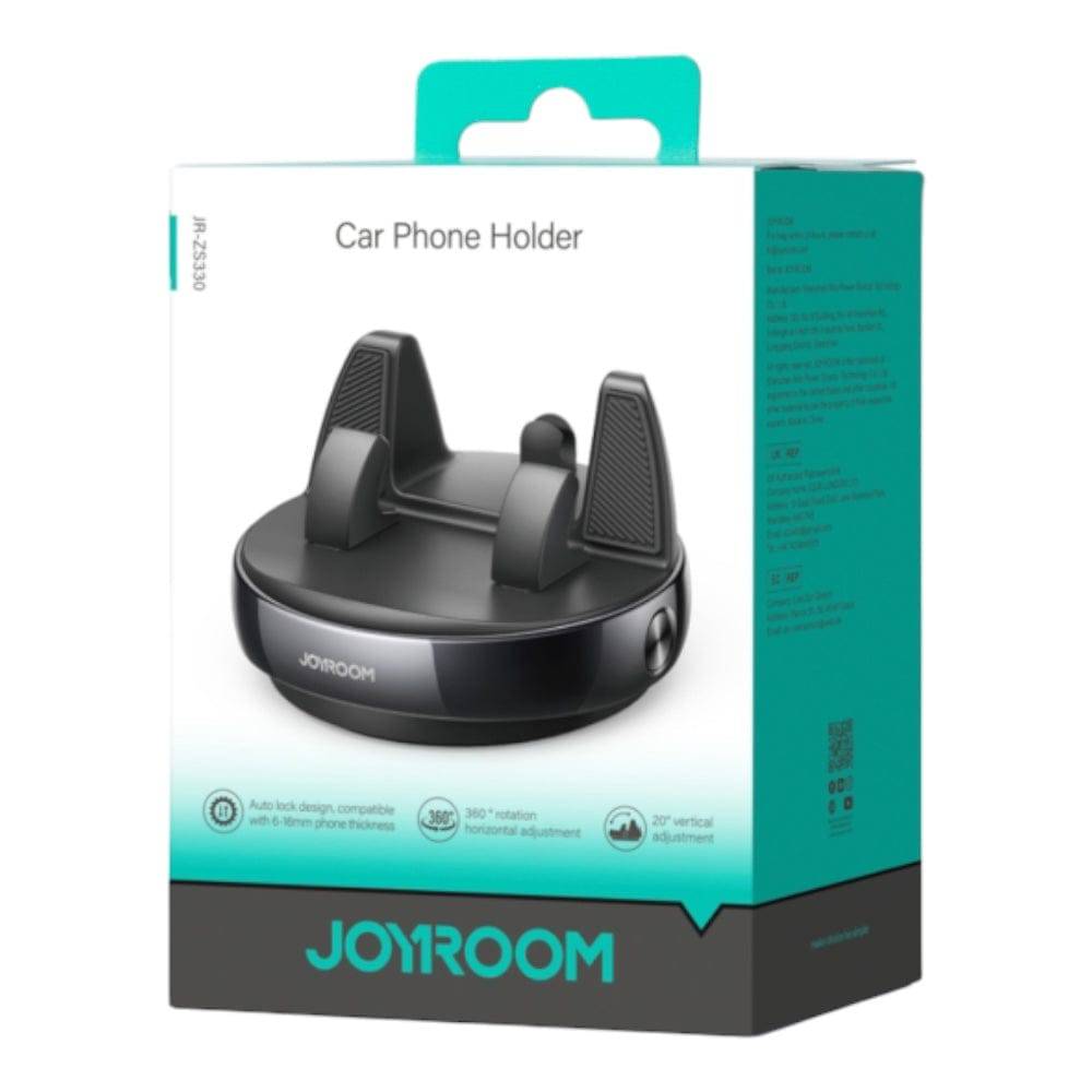 Gadget joyroom holder car phone giratorio con ventosa  jr- zs330 color negro - MUNDO ACCESORIOS (B2C)