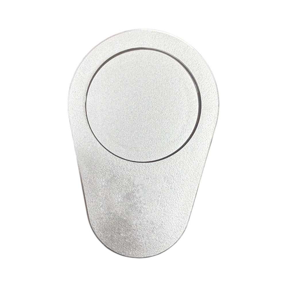 Gadget Pop Grip Magsafe Circular Plateado con acabado elegante y compatibilidad magnética.