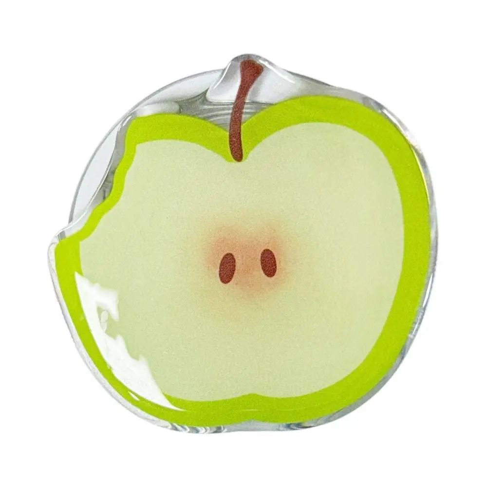 Gadget Pop Grip Magsafe Circular Manzana Verde with vibrant apple design.