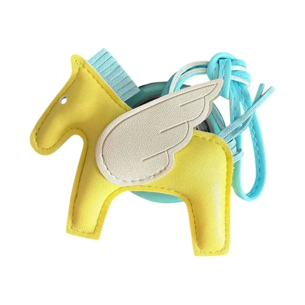 Gadget Pop Grip Magsafe with yellow horse design and magnetic functionality.