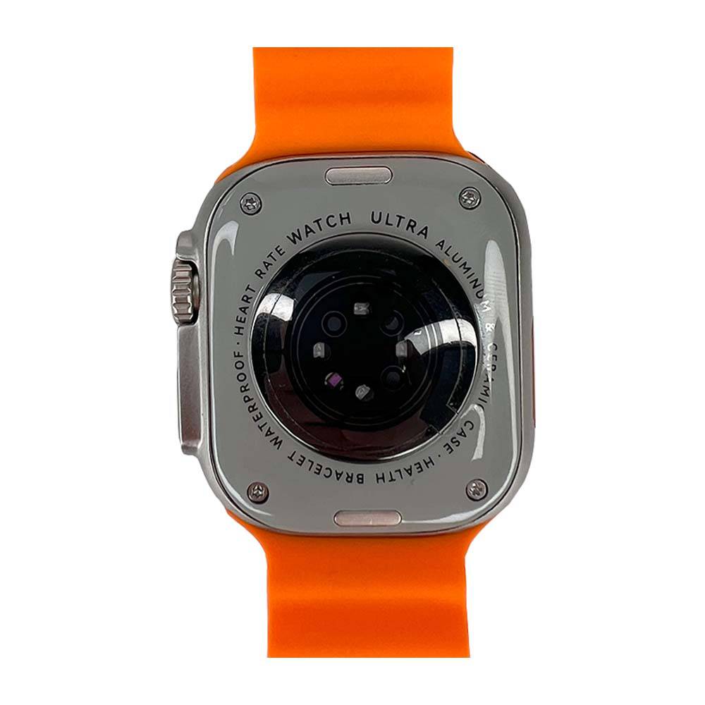 Gadget Generico Smart Watch Ultra 2 V9 Con Pulsera Naranja Color Gris - MUNDO ACCESORIOS (B2C)