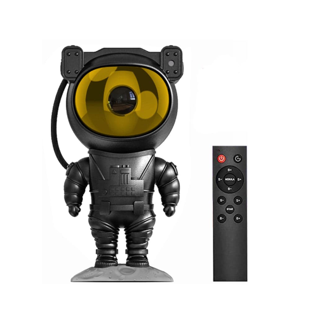 Gadget Generico Flash Astronauta Starry Sky Proyector Color Negro - MUNDO ACCESORIOS (B2C)