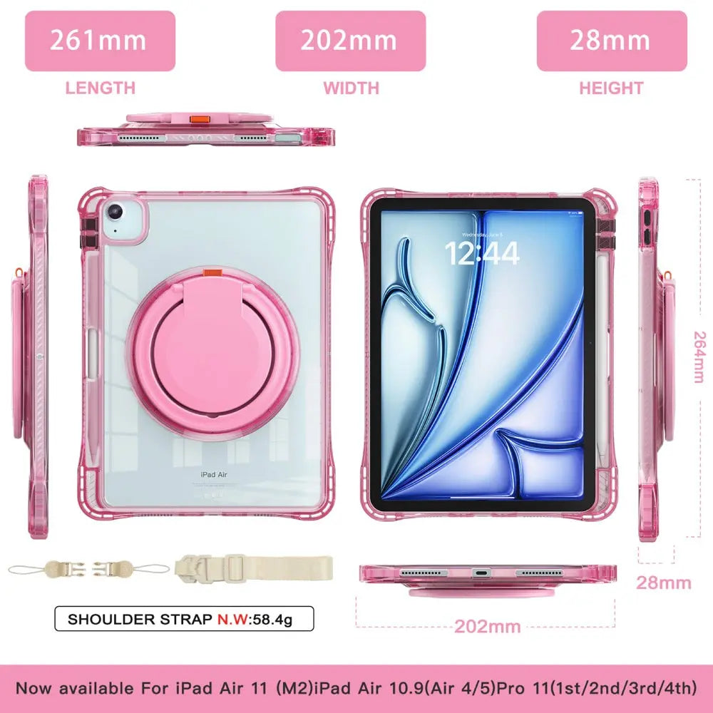 transparent b series ipad air 11 2024 color pink  Shop name