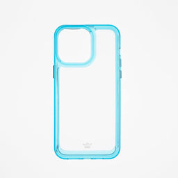 Estuches Transparente El Rey Marco De Apple Iphone 14 Pro Color Turquesa / Transparente - MUNDO ACCESORIOS (B2C)