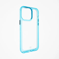 Estuche transparente el rey marco de apple iphone 14 pro color turquesa / transparente  Shop name