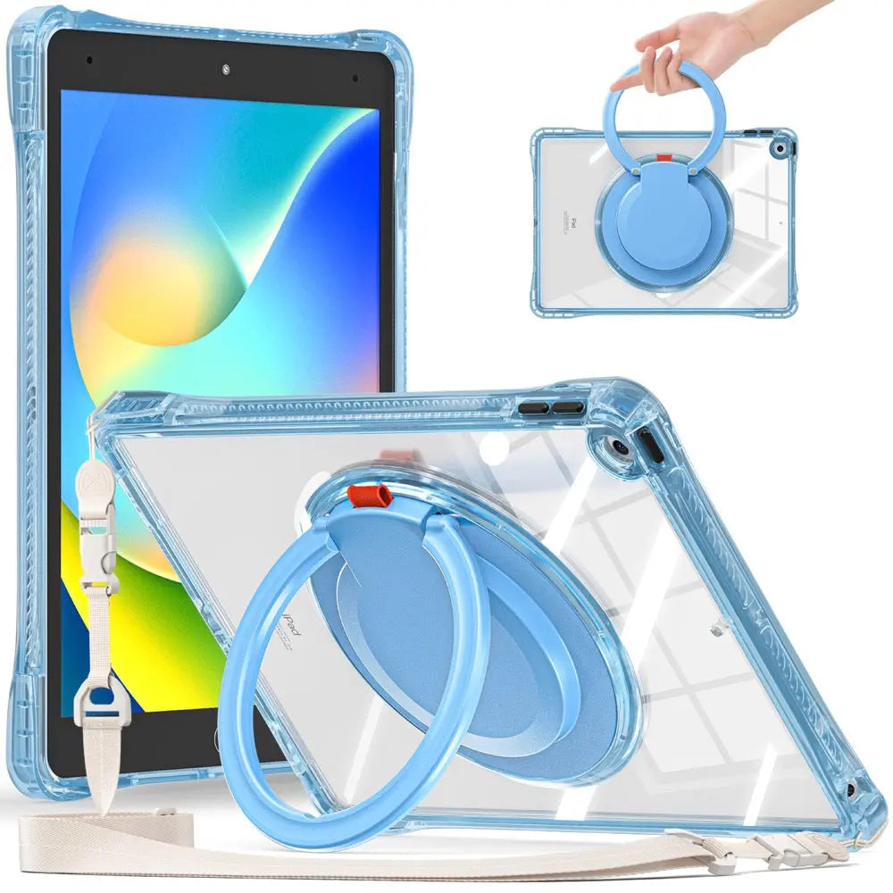 transparent b series ipad 10.2 color light blue  Shop name