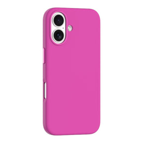 Estuche devia skin iphone 16 nature series silicone magnetic case color rosado suave