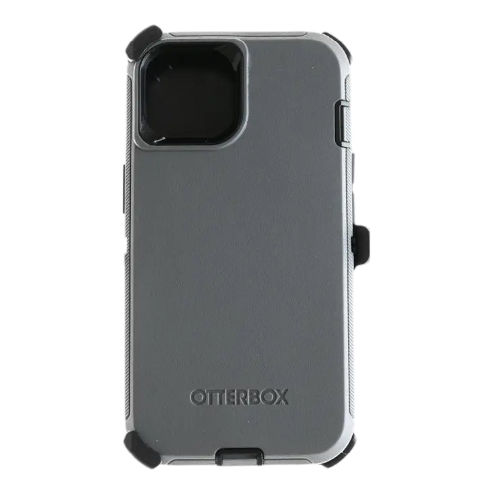 Estuche proteccion otterbox defender apple iphone 14 color gris / negro