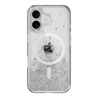 Estuche switcheasy skin iphone 16 starfield m 3d glitter shockproof case for 2024 iphone 2 lenses color transparente