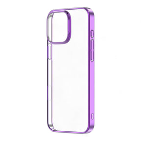 Estuche devia skin iphone 16 pro glimmer series case(pc) color rosado