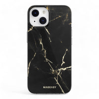 Thumbnail for Estuche switcheasy marble m iphone 14 plus pearl black color negro