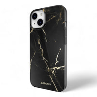 Thumbnail for Estuche switcheasy marble m iphone 14 plus pearl black color negro