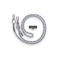 Accesorio switcheasy strap 8.3 mm para cualquier celular ( misty blue/red ) color azul - MUNDO ACCESORIOS (B2C)