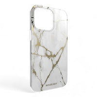 Thumbnail for Estuche switcheasy marble iphone 14 pro max champagne white color blanco