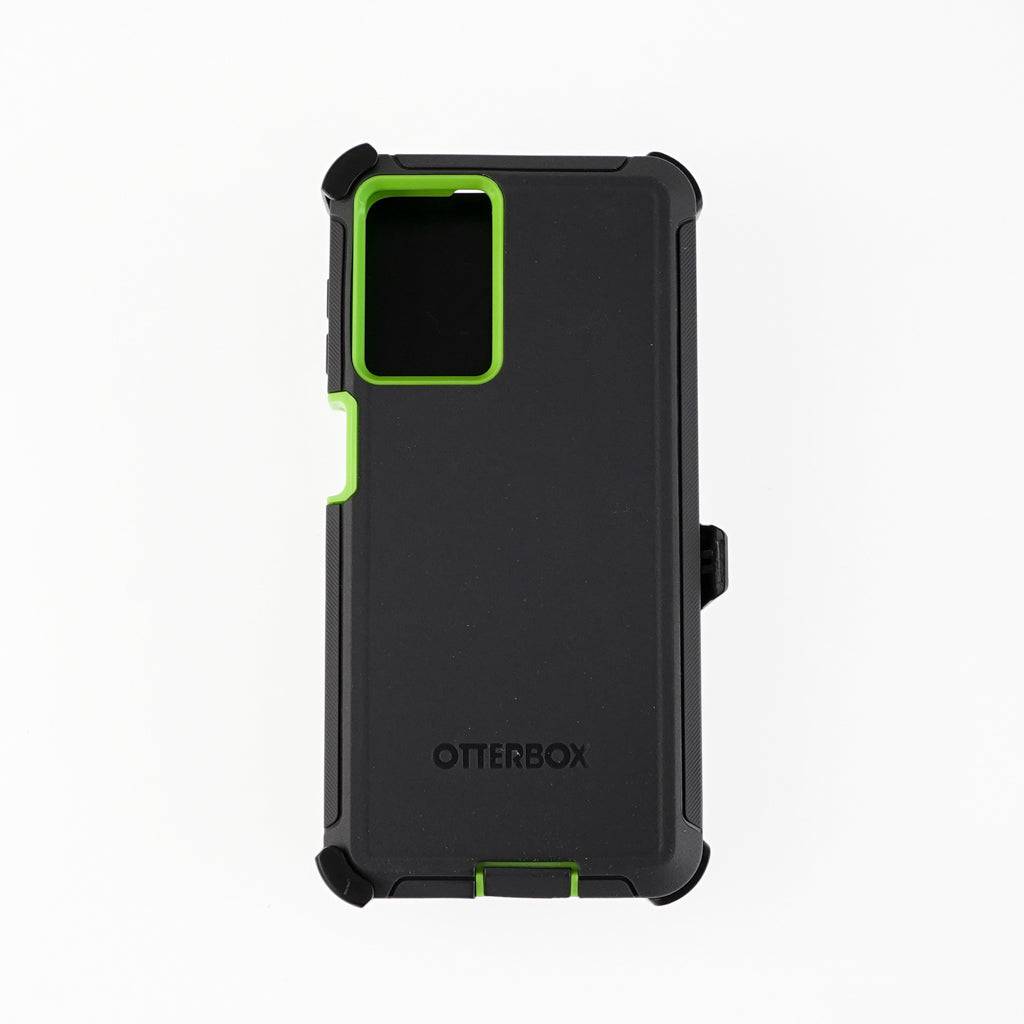 estuches proteccion otterbox defender samsung a13 color gris / verde - MUNDO ACCESORIOS (B2C)