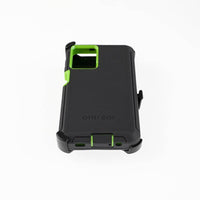 estuches proteccion otterbox defender samsung a13 color gris / verde - MUNDO ACCESORIOS (B2C)