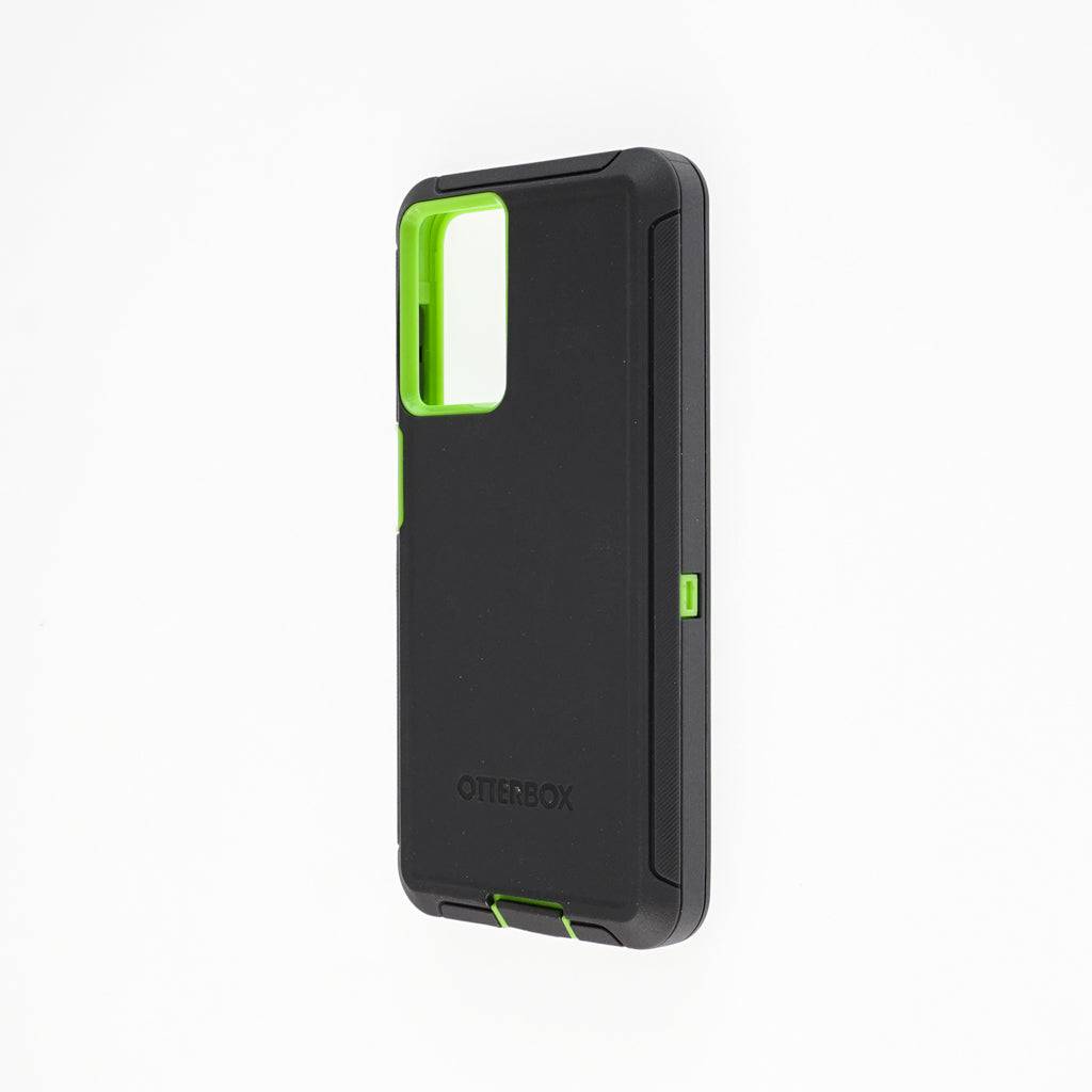 estuches proteccion otterbox defender samsung a13 color gris / verde - MUNDO ACCESORIOS (B2C)