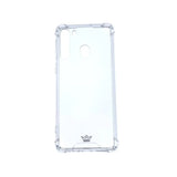 Estuche protector transparente reforzado para Samsung A21.