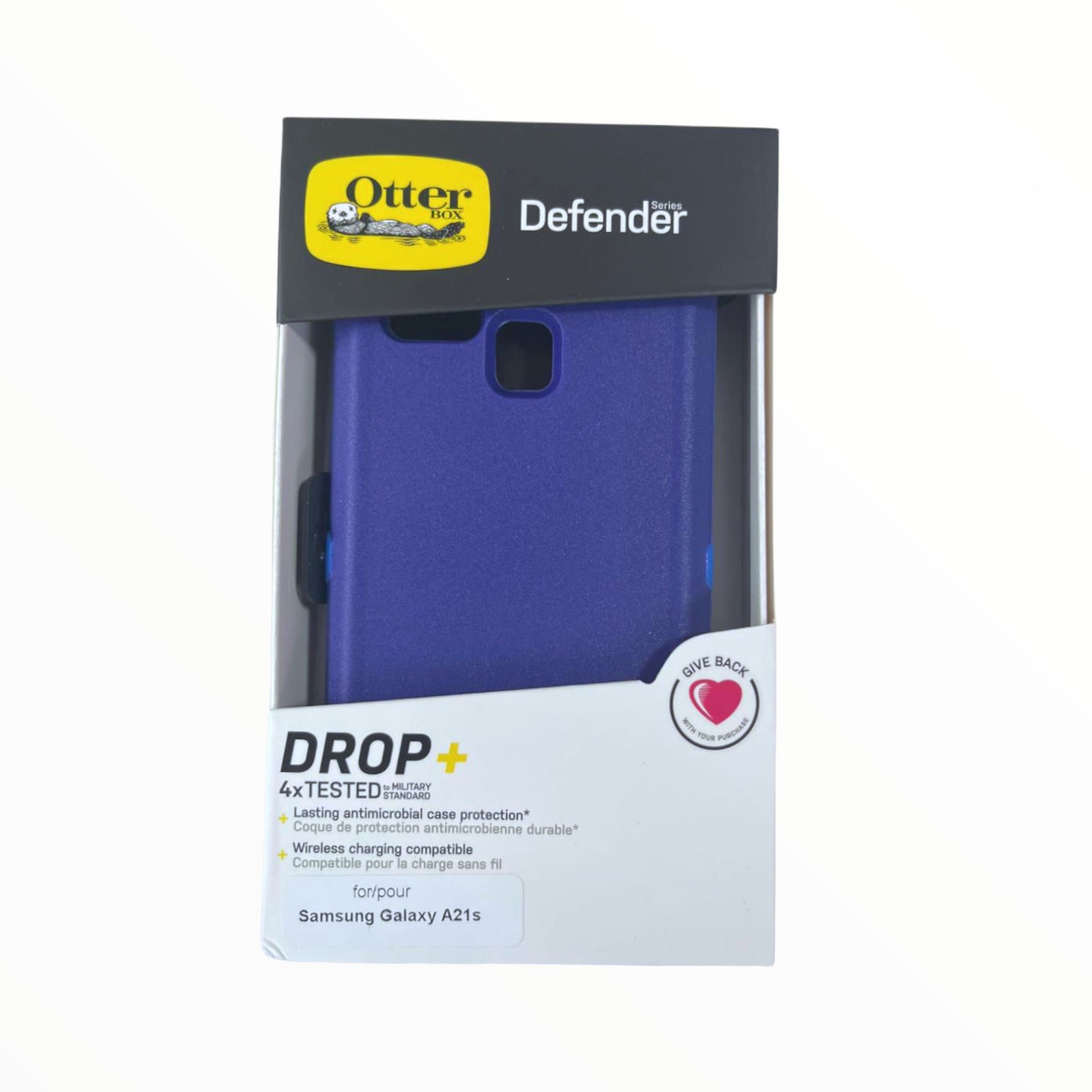 Estuches Proteccion Otterbox Defender Samsung A21S Color Azul - MUNDO ACCESORIOS