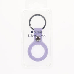 Estuches Silicon El Rey Silicon Abierto Ambolado Airtag Apple Todos Color Morado - MUNDO ACCESORIOS (B2C)