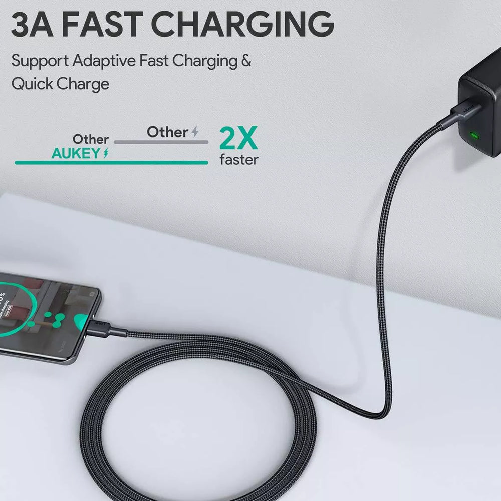 Aukey Adapter Cable Kit 3 Units Usb AA Usb C