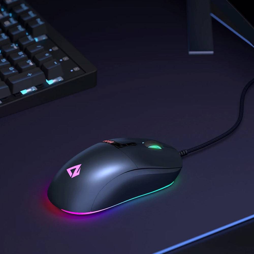 Gadget Aukey Gaming Knight Rgb Mouse 10000 Dpi Resolution Con Cable Usb - MUNDO ACCESORIOS (B2C)